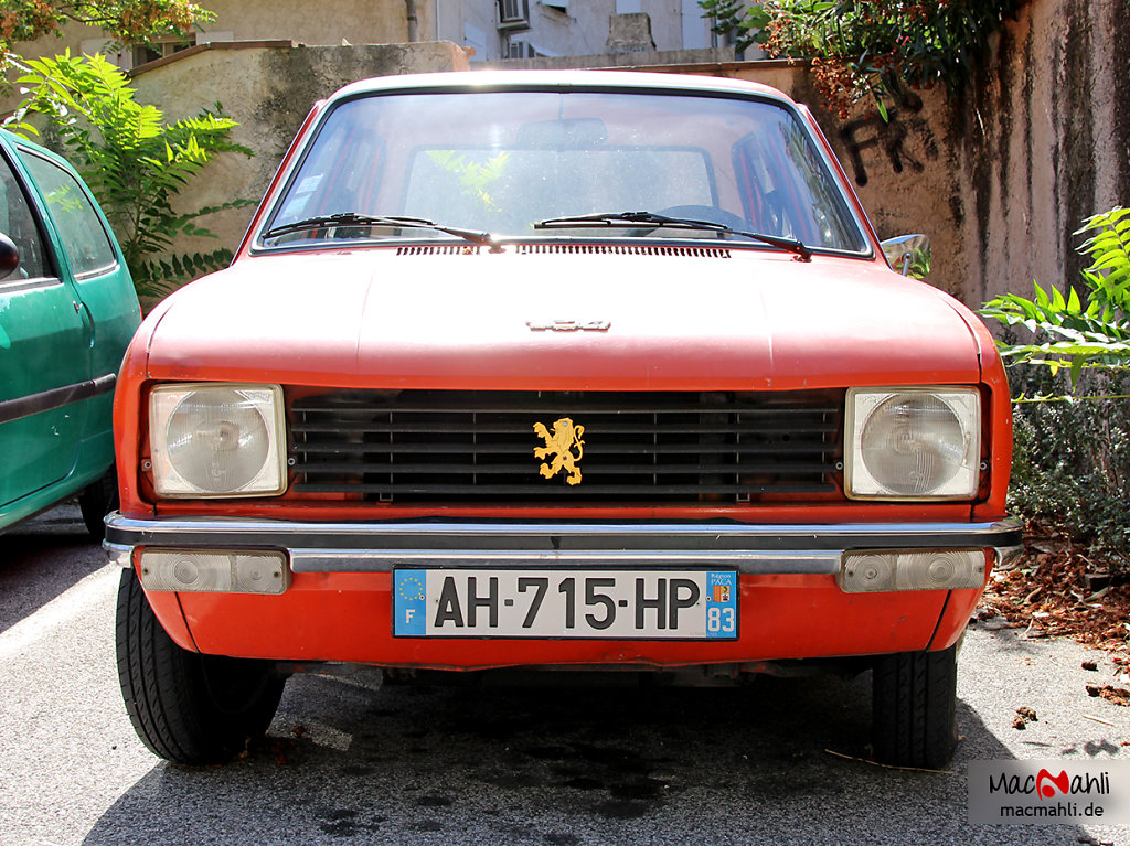 Peugeot 104 - Frontansicht